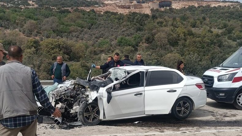 Yayladağı yolundaki feci kazada sürücü hayatını kaybetti