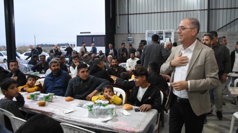 BAŞKAN YAPAR MAHALLELERİN ORTAK FİTARINA KATILDI