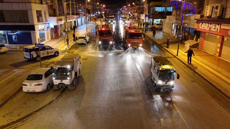 DÖRTYOL’DA CADDE VE SOKAKLAR HBB İLE BAYRAMA HAZIR