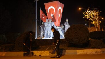 HBB’DEN KIRIKHAN’DA BAYRAM TEMİZLİĞİ