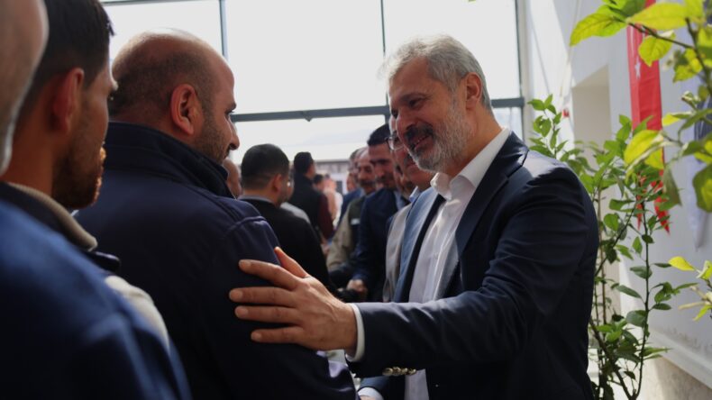 BAŞKAN ÖNTÜRK PERSONELİYLE BAYRAMLAŞTI