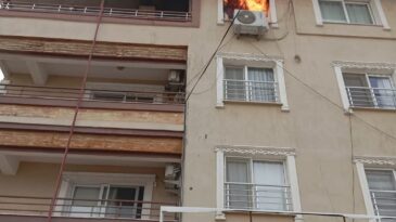 SERİNYOL’DA BİR EVDE ÇIKAN YANGIN SÖNDÜRÜLDÜ