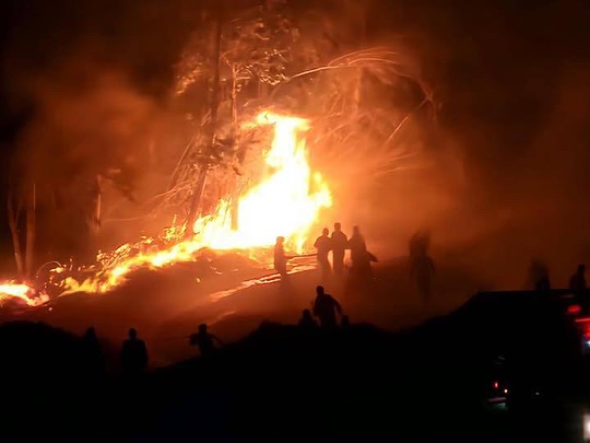 KORKUTAN YANGIN BÜYÜMEDEN SÖNDÜRÜLDÜ