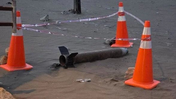 Hatay’da karaya roket vurdu!