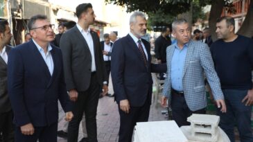 BAŞKAN ÖNTÜRK’TEN İSKENDERUN ESNAFINA ZİYARET