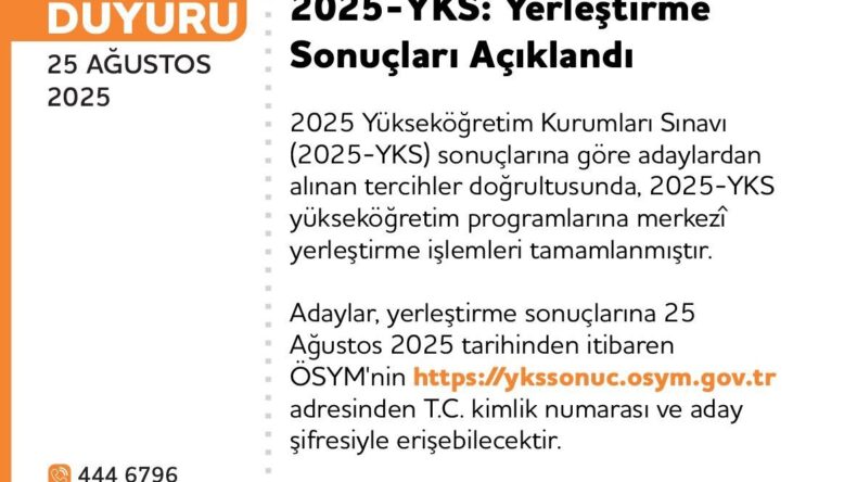 Milyonlarca öğrenci bu haberi bekliyordu: YKS açıklandı!