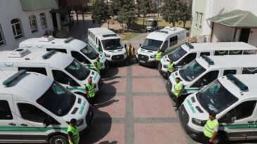 HATAY’A YENİ CENAZE ARAÇLARI