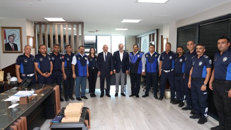BAŞKAN ÖNTÜRK, HBB ZABITASINI AĞIRLADI