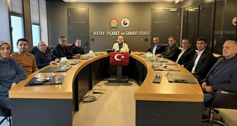 Ticaret Bakanlığı Heyetinden HATSO’ya Nezaket Ziyareti