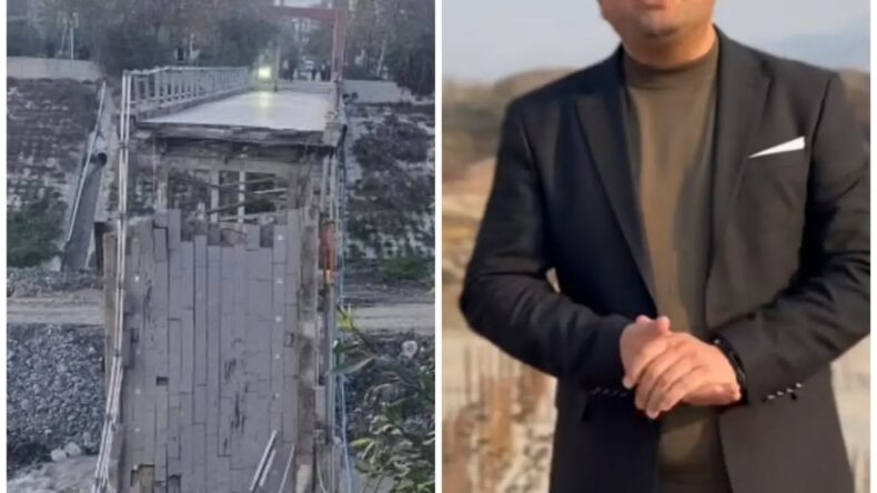 CHP’Lİ ÜMİT KUTLU’DAN YIKILAN KÖPRÜYE TEPKİ!