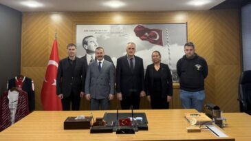 İYİ Parti Hatay İl Başkanı Serhat Tabanca’dan HATSO’ya Ziyaret