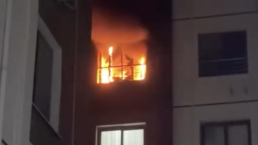 DEFNE’DE KORKUTAN YANGIN