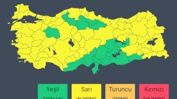 BUGÜN 63 İLDE YAĞIŞ VAR, HATAY’A YOK!