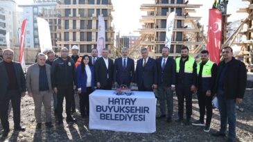 HBB BAŞKANI ÖNTÜRK, PAYAS’TA KREŞ TEMELİ ATTI