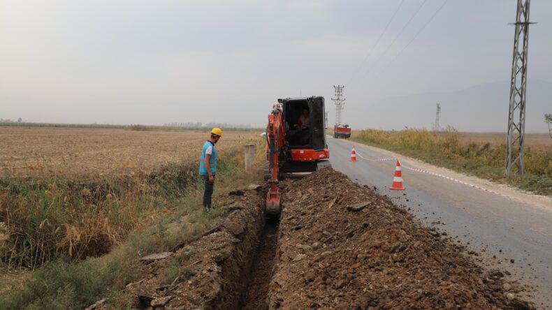 KIRIKHAN KANGALLAR’DA YENİ MESKENLERE ALTYAPI
