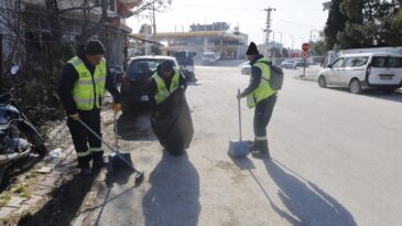 HBB’DEN YOĞUN TEMİZLİK MESAİSİ