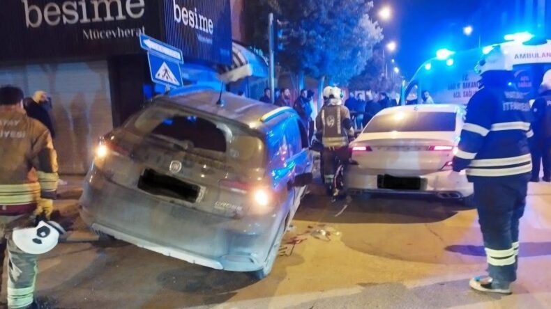 İSKENDERUN’DA KAZA: 2 YARALI