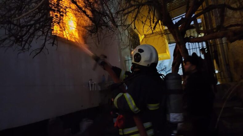 DEFNE’DE KORKUTAN YANGIN