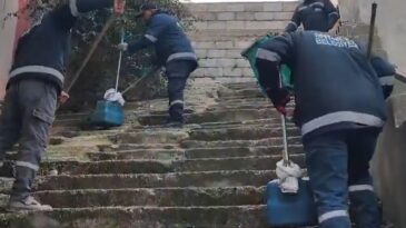 MAHALLELERDE TEMİZLİK ÇALIŞMALARI