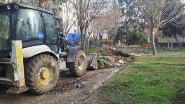 PARK VE YEŞİL ALANLARDA ÇALIŞMALAR DEVAM EDİYOR