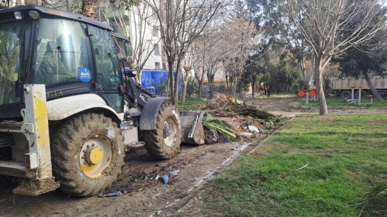 PARK VE YEŞİL ALANLARDA ÇALIŞMALAR DEVAM EDİYOR