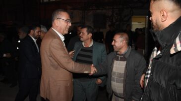 BAŞKAN YAPAR, ŞİRİNCE MAHALLE SAKİNLERİYLE BULUŞTU