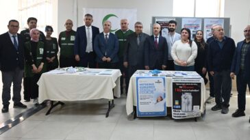 HMKÜ Hastanesinde 9 Şubat Dünya Sigarayı Bırakma Günü Kapsamında Stant Açıldı