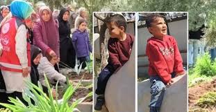 Su dolu temele düşen iki yavrumuz son yolculuğuna uğurlandı