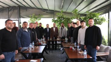 BAŞKAN İBRAHİM NACİ YAPAR, KUZEYTEPE MAHALLESİ ESNAFIYLA BULUŞTU