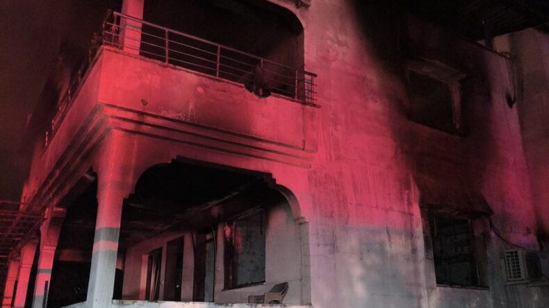 Reyhanlı’da ev yangını!