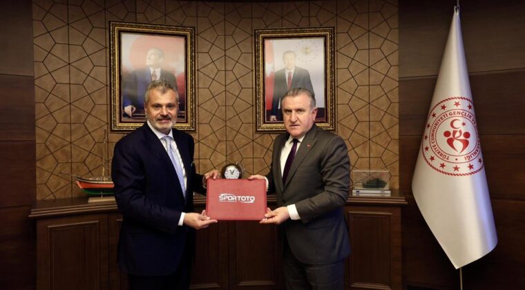 HBB BAŞKANI ÖNTÜRK’TEN BAKAN BAK’A ZİYARET