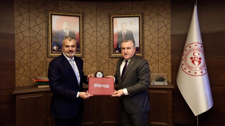 HBB BAŞKANI ÖNTÜRK’TEN BAKAN BAK’A ZİYARET
