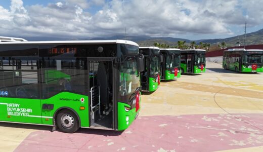 HBB’DEN İSKENDERUN’A 8 YENİ OTOBÜS