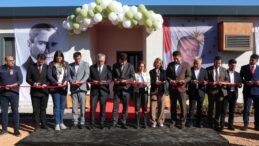 SU SÜMBÜLLERİ İŞLEME MERKEZİ TÖRENLE AÇILDI