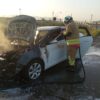 HASSA’DA ALEVLER İÇİNDE KALA OTOMOBİL…