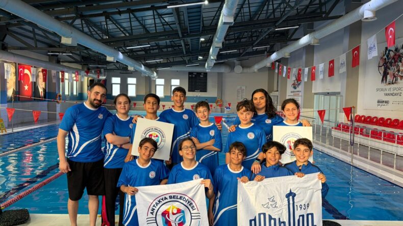 ANTAKYA BELEDİYESİ SPOR KULÜBÜ YÜZME SPORCULARI, BAŞARILARIYLA ADINDAN SÖZ ETTİRİYOR