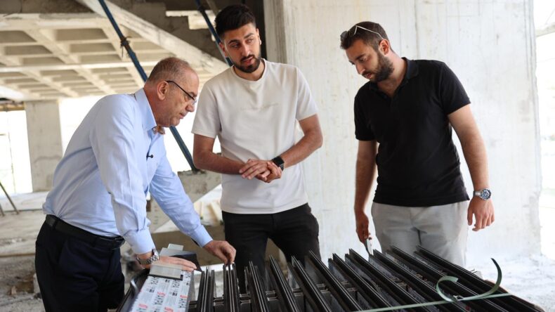 BAŞKAN İBRAHİM NACİ YAPAR, SAHADA DEVAM EDEN PROJELERİ YERİNDE İNCELEDİ