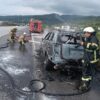 PAYAS’TA OTOMOBİL YANGINI SÖNDÜRÜLDÜ
