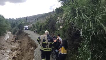 DEKUK ŞELALESİ’NDE DÜŞEN KİŞİ KURTARILDI