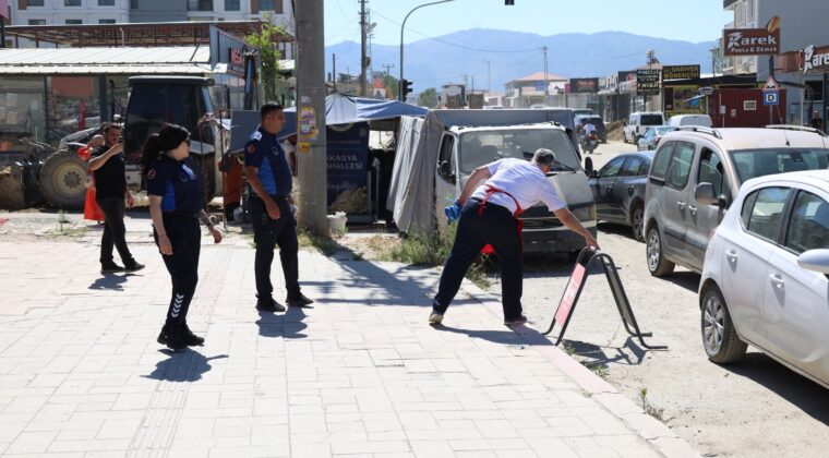 HBB’DEN KALDIRIM İŞGALLERİNE DENETİM