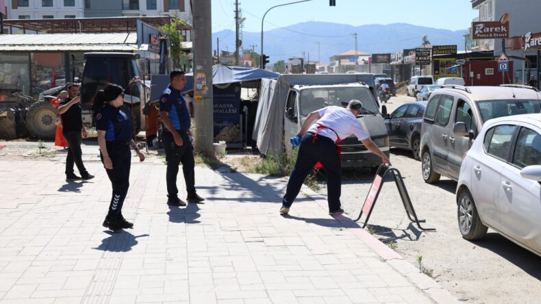 HBB’DEN KALDIRIM İŞGALLERİNE DENETİM