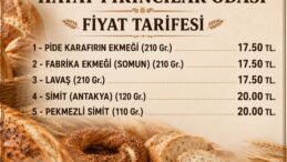 Hatay’da ekmeğe zam geldi!