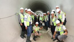 MUHTARLAR, TÜRKİYE’NİN EN BÜYÜK ATIK SU TÜNELİNİ İNCELEDİ
