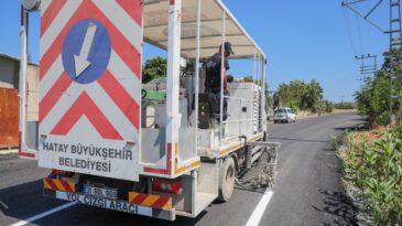 YAYLICA MAHALLESİ’NE HBB’DEN 1500 METRE BETON ASFALT