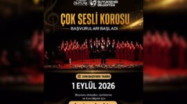 HBB ÇOK SESLİ KOROSU İÇİN BAŞVURULAR BAŞLADI