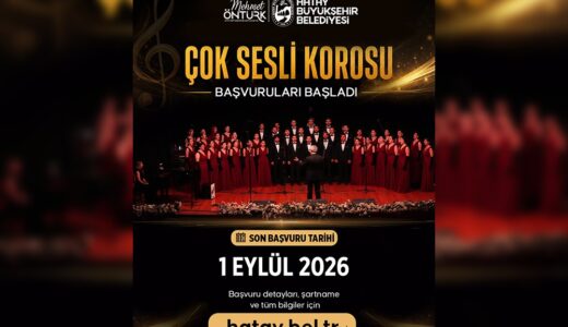 HBB ÇOK SESLİ KOROSU İÇİN BAŞVURULAR BAŞLADI