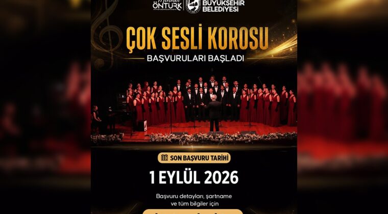 HBB ÇOK SESLİ KOROSU İÇİN BAŞVURULAR BAŞLADI