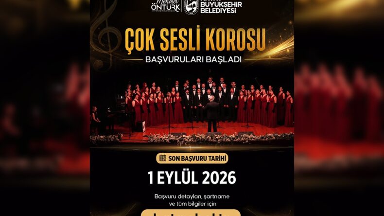 HBB ÇOK SESLİ KOROSU İÇİN BAŞVURULAR BAŞLADI