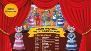 ENERJİMİ KORUYORUM ÇOCUK TİYATROSU HATAY’DA