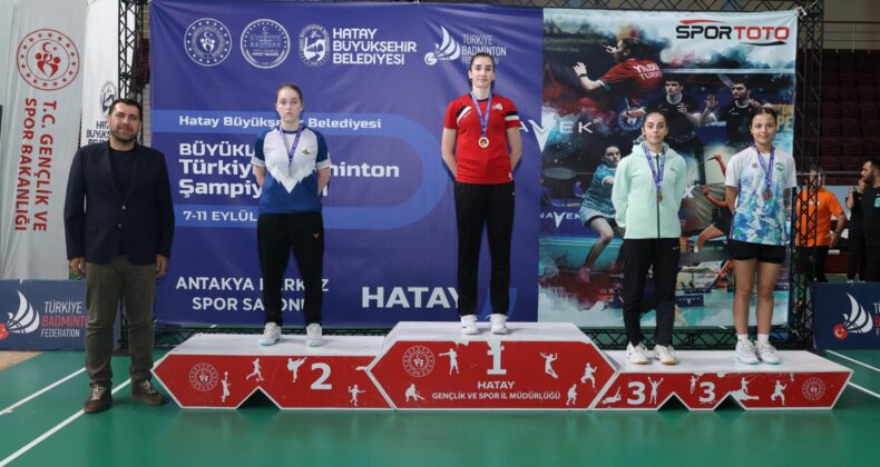 HATAY’DA BADMİNTON HEYECANI SONA ERDİ